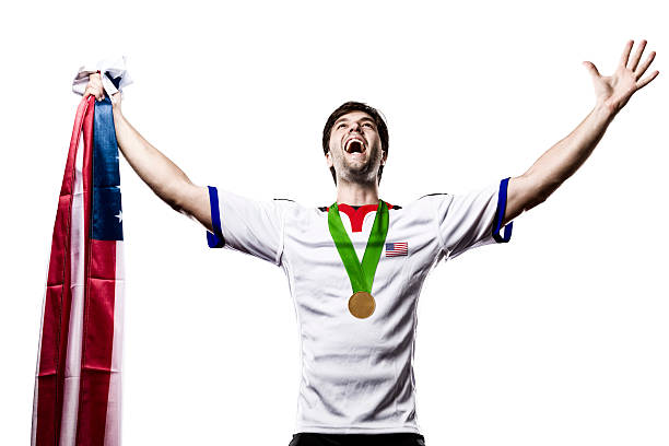 istock American Athlete Celebrating 578569066