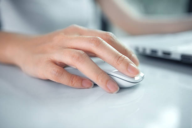 istock woman Hands is  typing 578569478