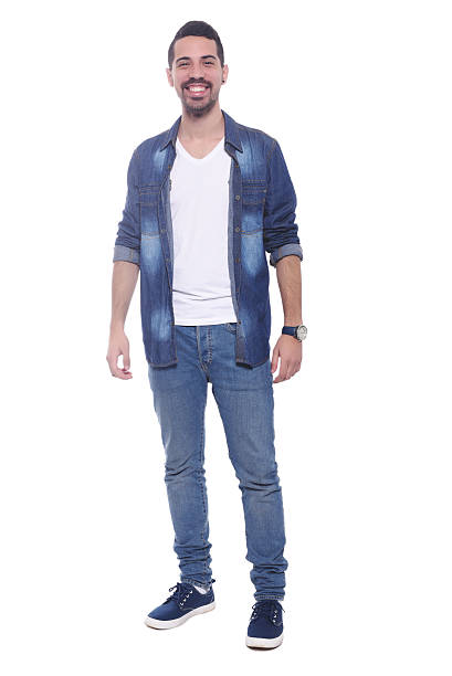 istock Full length of a young latin man. 578573398