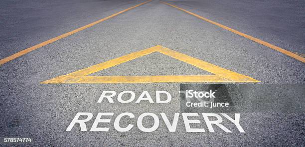 Road To Recovery Direction Concept Stock Photo - Download Image Now - Recovery, Road, Addiction