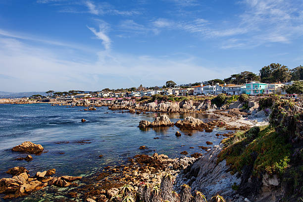 Pacific Ocean - Monterey, California, USA stock photo