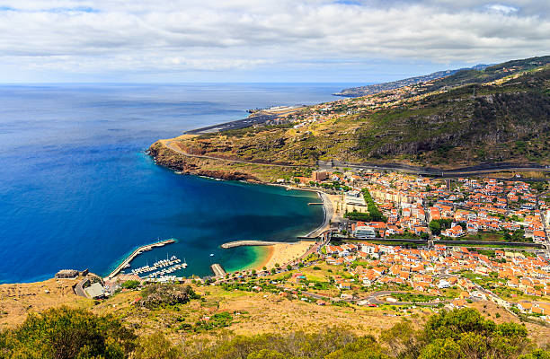istock View from Pico do Facho viewpoint over the Machico valley 578584788