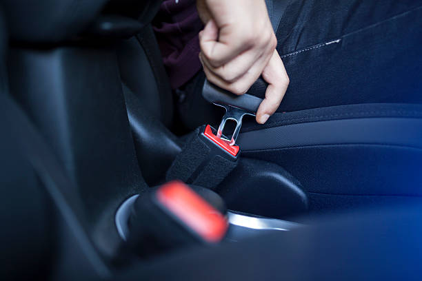 Seat Belt stock photo