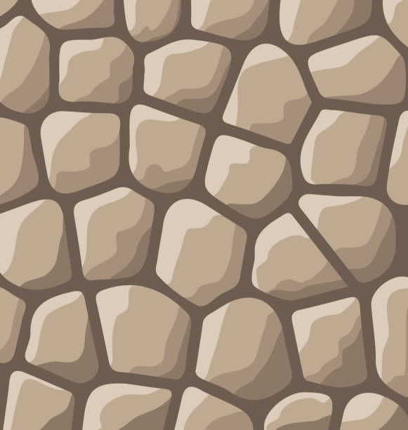 茶色の石の質感 - old backgrounds brown concrete点のイラスト素材／クリップアート素材／マンガ素材／アイコン素材