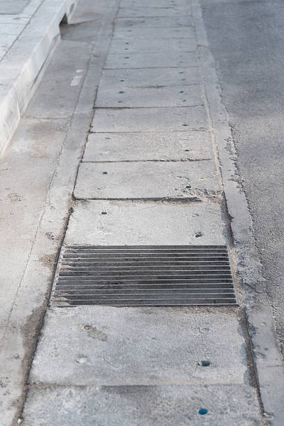 istock Steel Sewer Cover or Manhole cover. 578594708