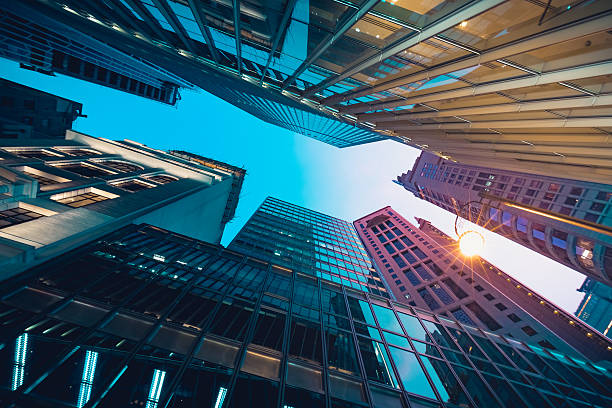 istock Commercial Building in Night 578594968