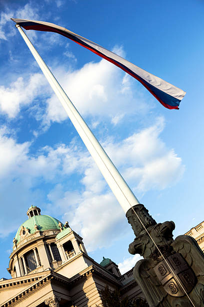 house of the national zespół w belgradzie w serbii - belgrade serbia zdjęcia i obrazy z banku zdjęć