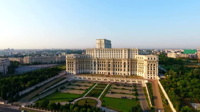 Palace of the Parliament Aerial