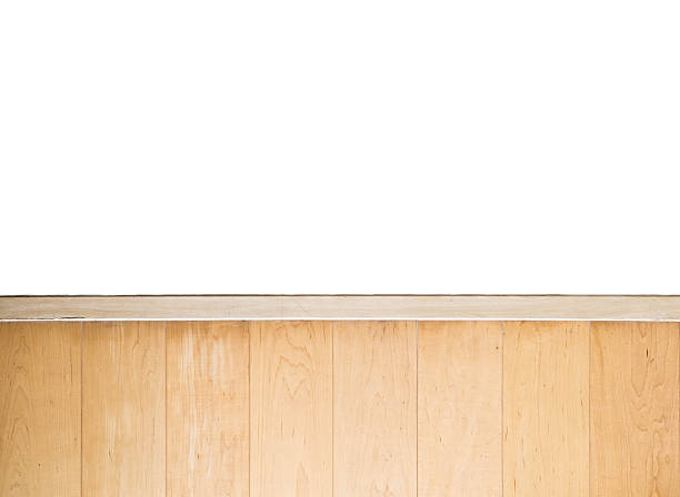istock hardwood wall with white wall 578793560
