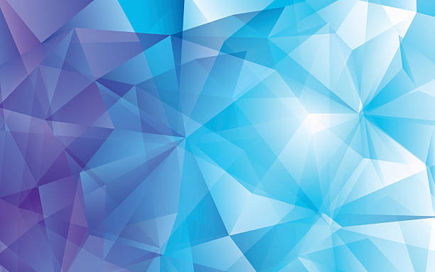 Modern abstract polygonal vector background. Blue hi-tech texture Modern abstract polygonal vector background. Blue hi-tech texture for use in design. Can be used in web-design, UI design, prints, presentations ice patterns stock illustrations