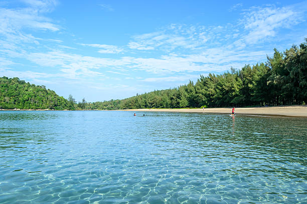 istock Beautiful sea with blue sky at Layan beach 578796326