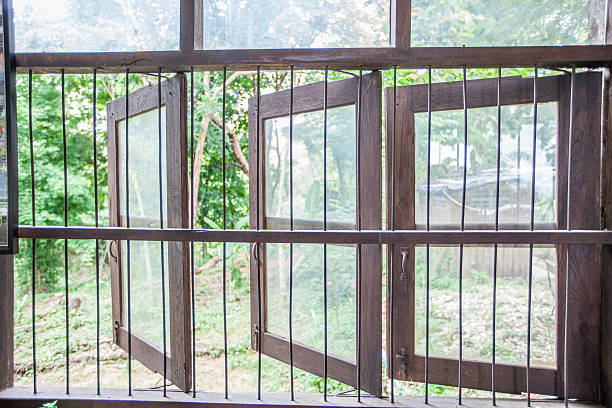 istock Window of the old house 578796534