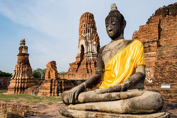 istock Temple buddha statue pagoda ancient ruins invaluable 578804602