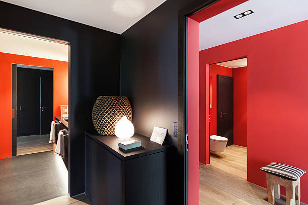 istock lobby of a modern house 578805878