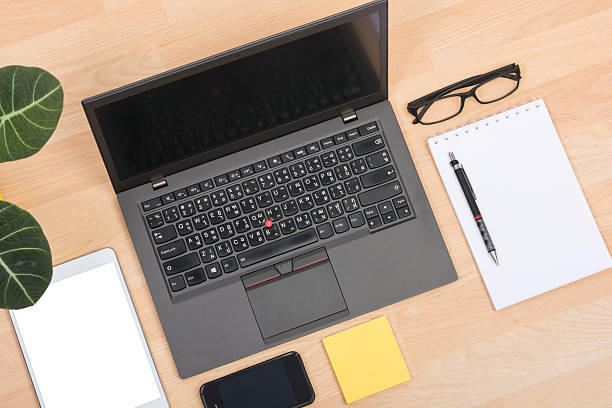 istock black laptop with tablet and smart phone 578806850