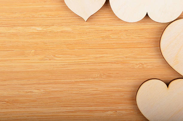 istock Heart on wooden background 578810138