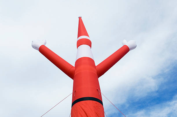 istock Inflated Santa Claus figure 578812374