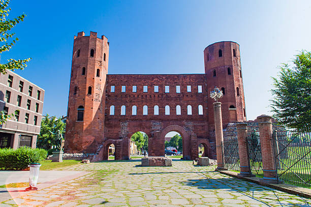 istock Palatine Gate in Turin, Italy 578812380