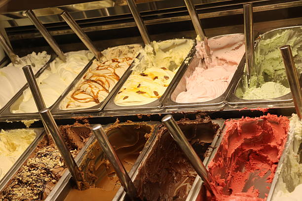 istock Ice Cream flavours in Italy 578820726