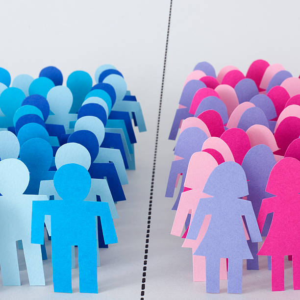istock Divided men and women 578820792
