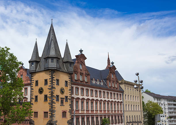 istock Typical architecture in Frankfurt am Main old town in Germany 578824780