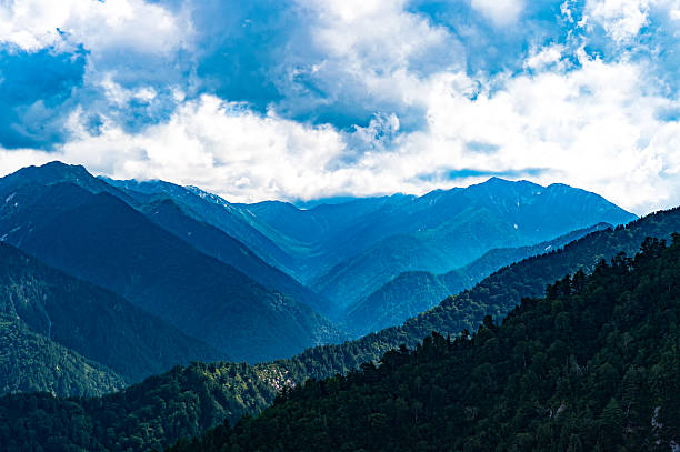 istock Kurobe Dam, Japanese mountain landscape 578826098