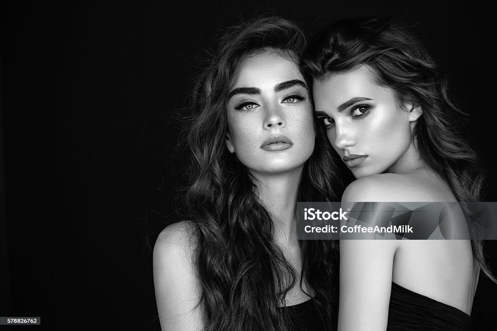 Portrait of a fresh and lovely women Beauty Stock Photo