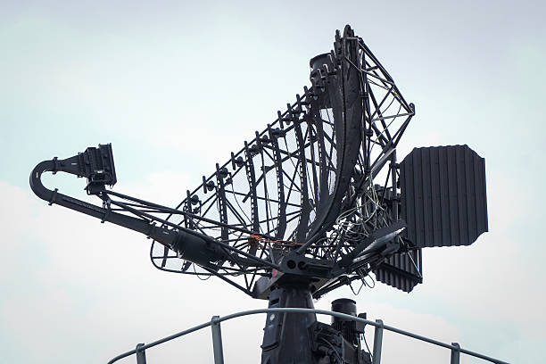 istock military radar air surveillance on navy ship 578826864