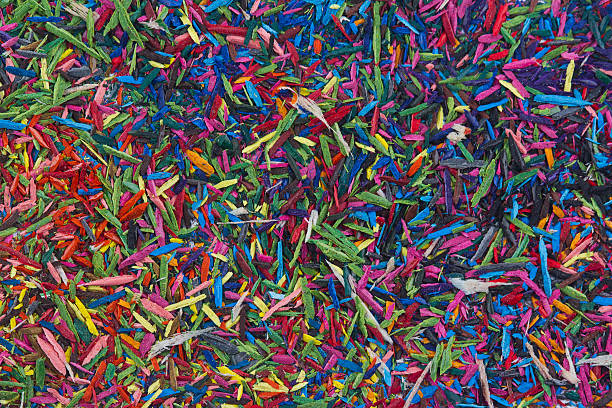 istock Macro texture of pencil sharpening shavings 578832942