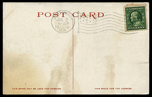 istock vintage postcard from America 578835040