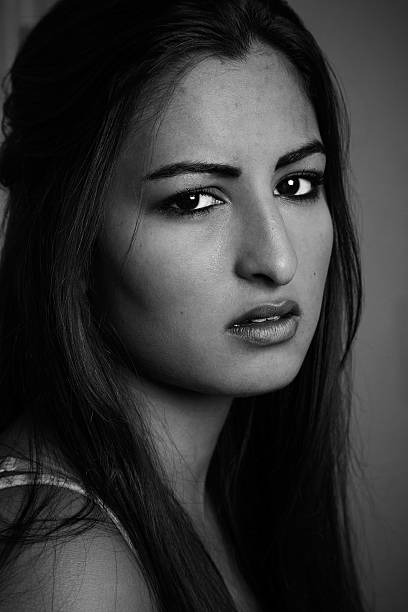 istock Studio shot of young beautiful woman 578836822