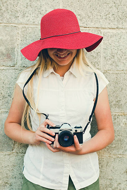 istock Teen Girl With Camera 578837632