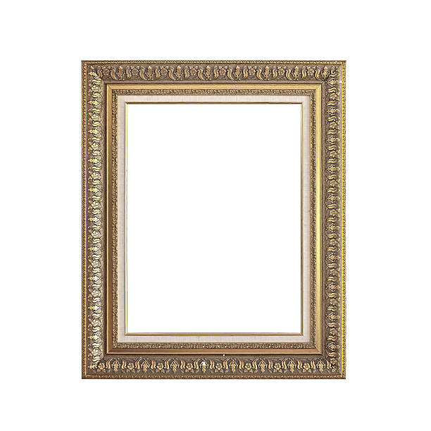 istock antique golden picture frame 579118950