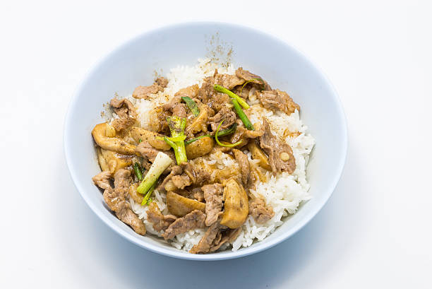 istock Beef with oyster sauce,Thai food 579120984