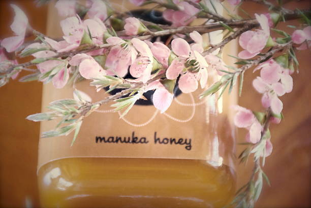 miękkie dreamy manuka miód tło - manuka zdjęcia i obrazy z banku zdjęć