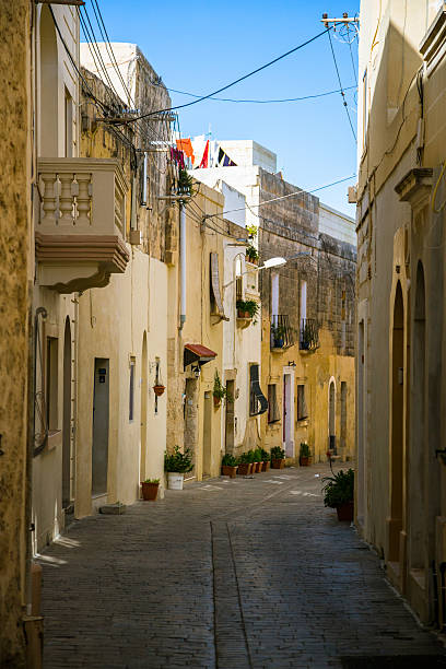 istock Winding Lane in Mdina, Malta 579124080