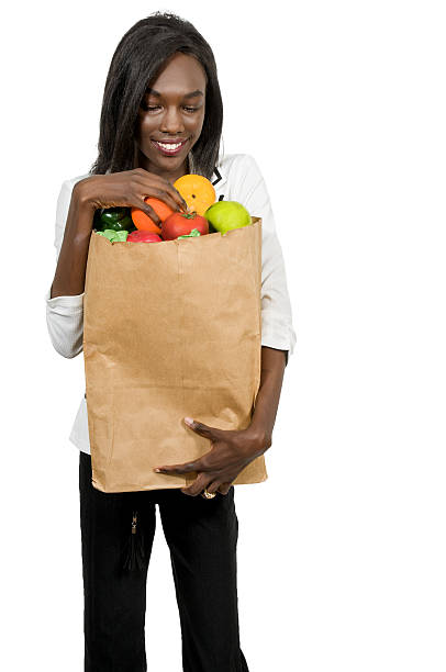 istock Woman with a Shopping Bag 579124710
