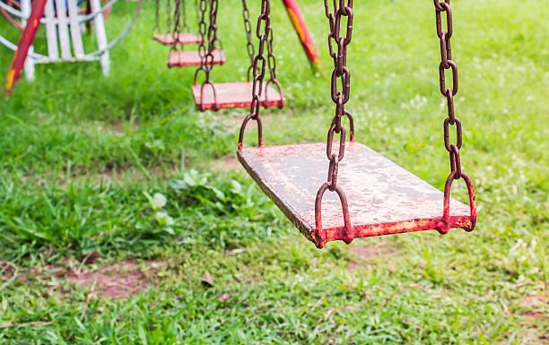 istock Swing is toy  for children. 579126828