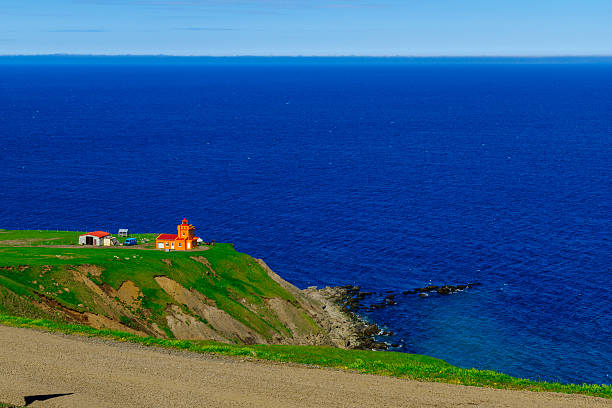 istock Secluded lighthouse, in Northern Iceland 579132178