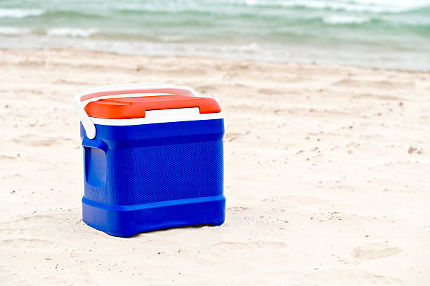 istock Cooler box in Australian Flag colors 579134870