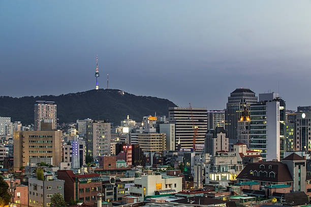 istock View of Seoul,south Korea. 579139992