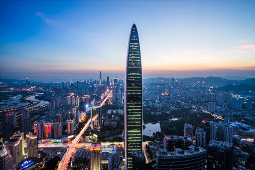 China shenzhen Skyscraper