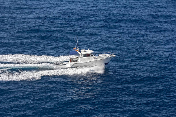istock Speedboat rides on the sea 579141274