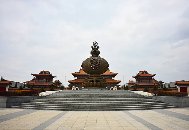 istock The inside of the temple incense burner 579144160