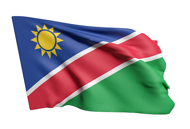 istock Republic of Namibia flag waving 579150370