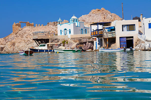 istock Fyropotamos bay in Milos, Greece 579151432