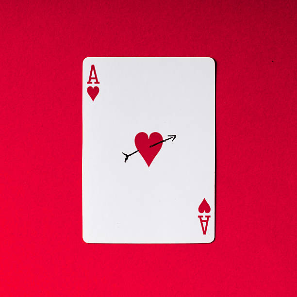istock Ace of hearts. Love concept. 579151862