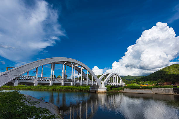 istock white cement bridge at Lamphun province,Thailand 579157262