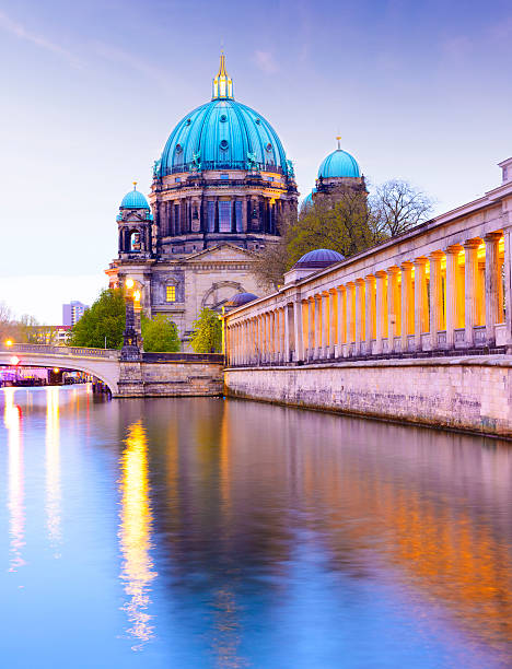 istock Berlin Cathedral, the Berliner Dom at twilight, Germany 579161640