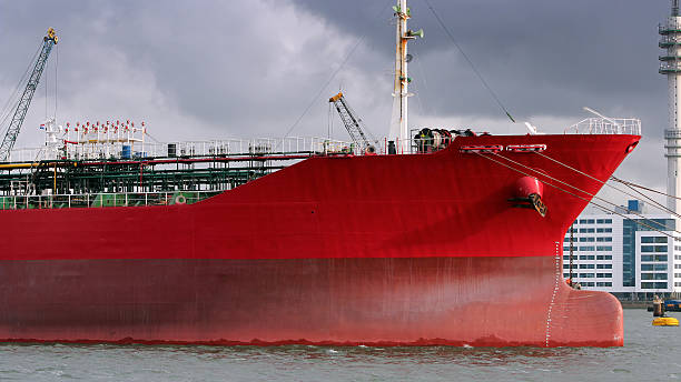 istock Red Oil Tanker 579164830
